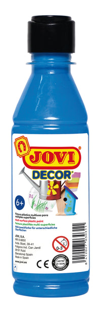 JOVI Jovidecor akrilna boja 250 ml – svijetloplava