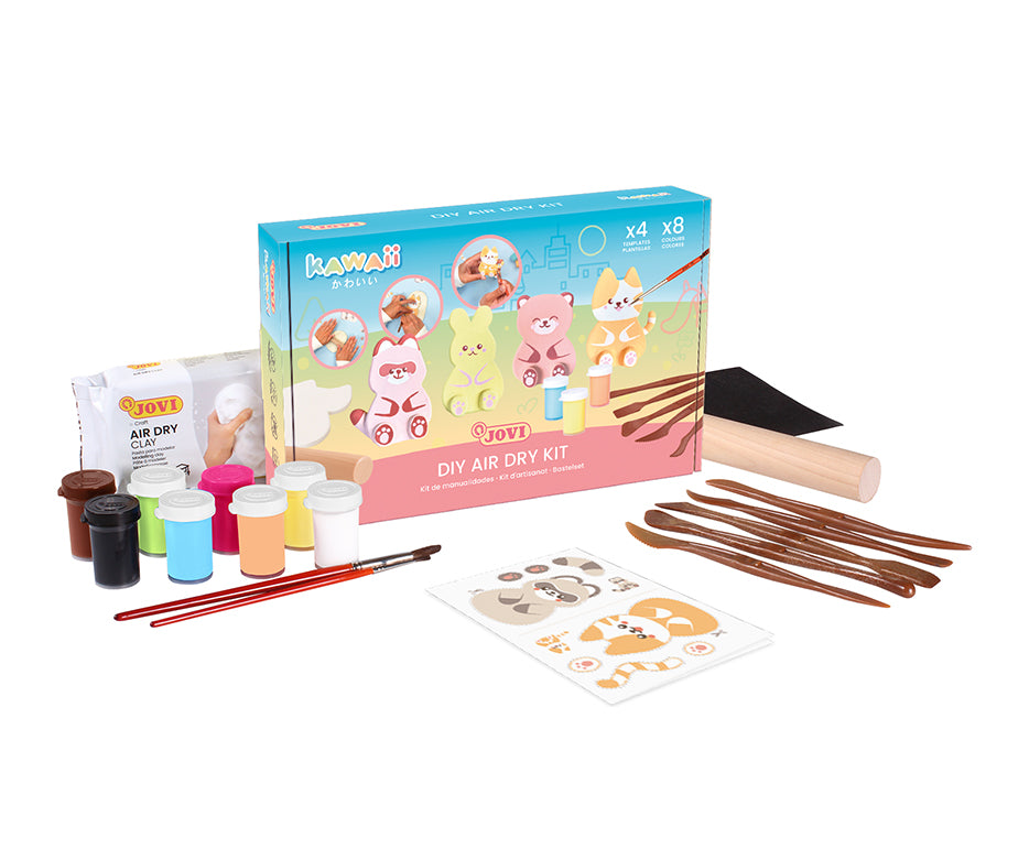 Set za modeliranje Jovi Kawaii Kraft Životinjice – 23 kom
