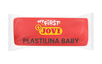 Mekani prirodni plastelin Jovi My First 10 x 38 g crveni u kantici