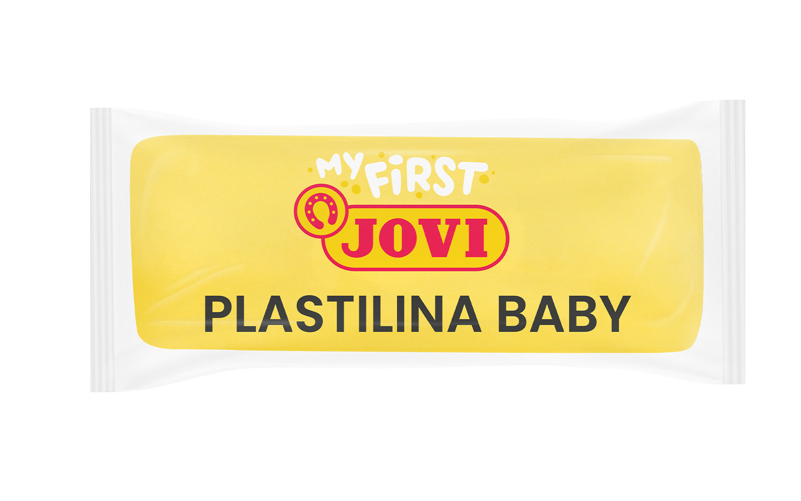 JOVI My First mekani prirodni plastelin u kantici 10 x 38 g - žuti