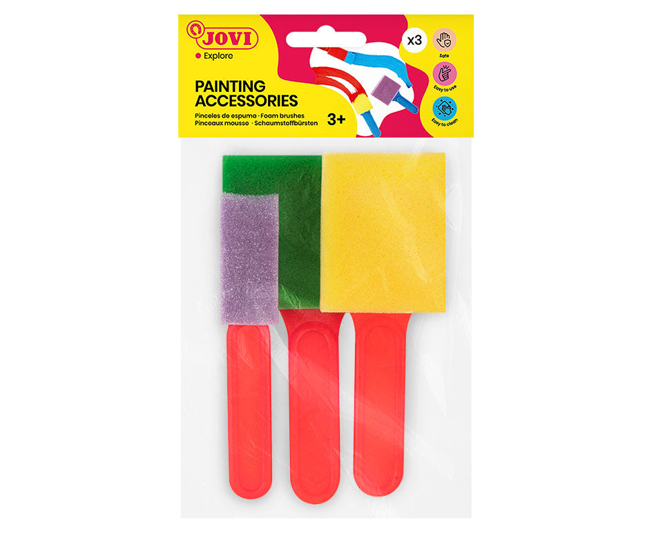 JOVI veliki spužvasti kistovi 3 kom