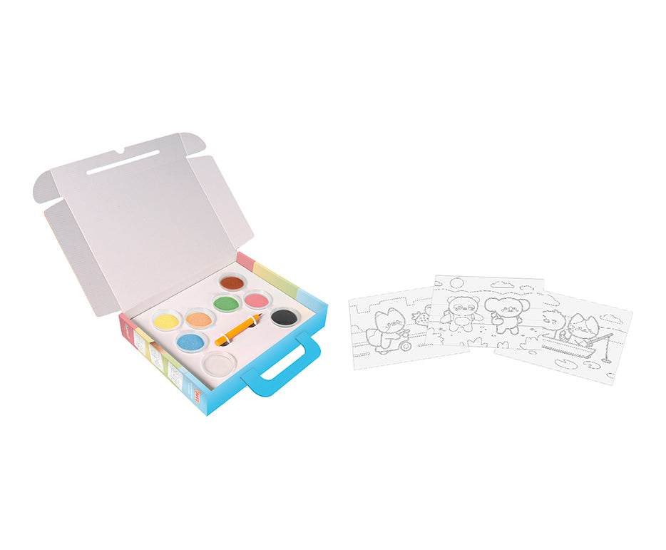 JOVI Play&Fun Kawaii set za slikanje pijeskom – 12 kom