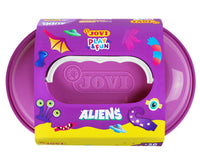 JOVI Play&Fun prirodni plastelin u koferčiću Aliens - 50 kom