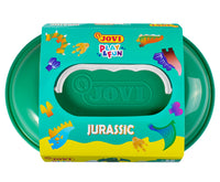 JOVI Play&Fun prirodni plastelin u koferčiću Jurassic – set s priborom