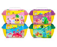 JOVI Play&Fun prirodni plastelin u koferčiću Jurassic – set s priborom
