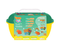 JOVI Play&Fun prirodni plastelin u koferčiću Jurassic – set s priborom