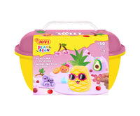 JOVI Play&Fun prirodni plastelin u koferčiću Sweet – 50 kom