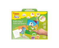 JOVI Play&Fun set za slikanje pijeskom 12 kom Dinosaurs