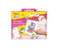 Set za slikanje pijeskom JOVI Play&Fun Unicorns - 12 kom