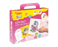 Set za slikanje pijeskom JOVI Play&Fun Unicorns - 12 kom