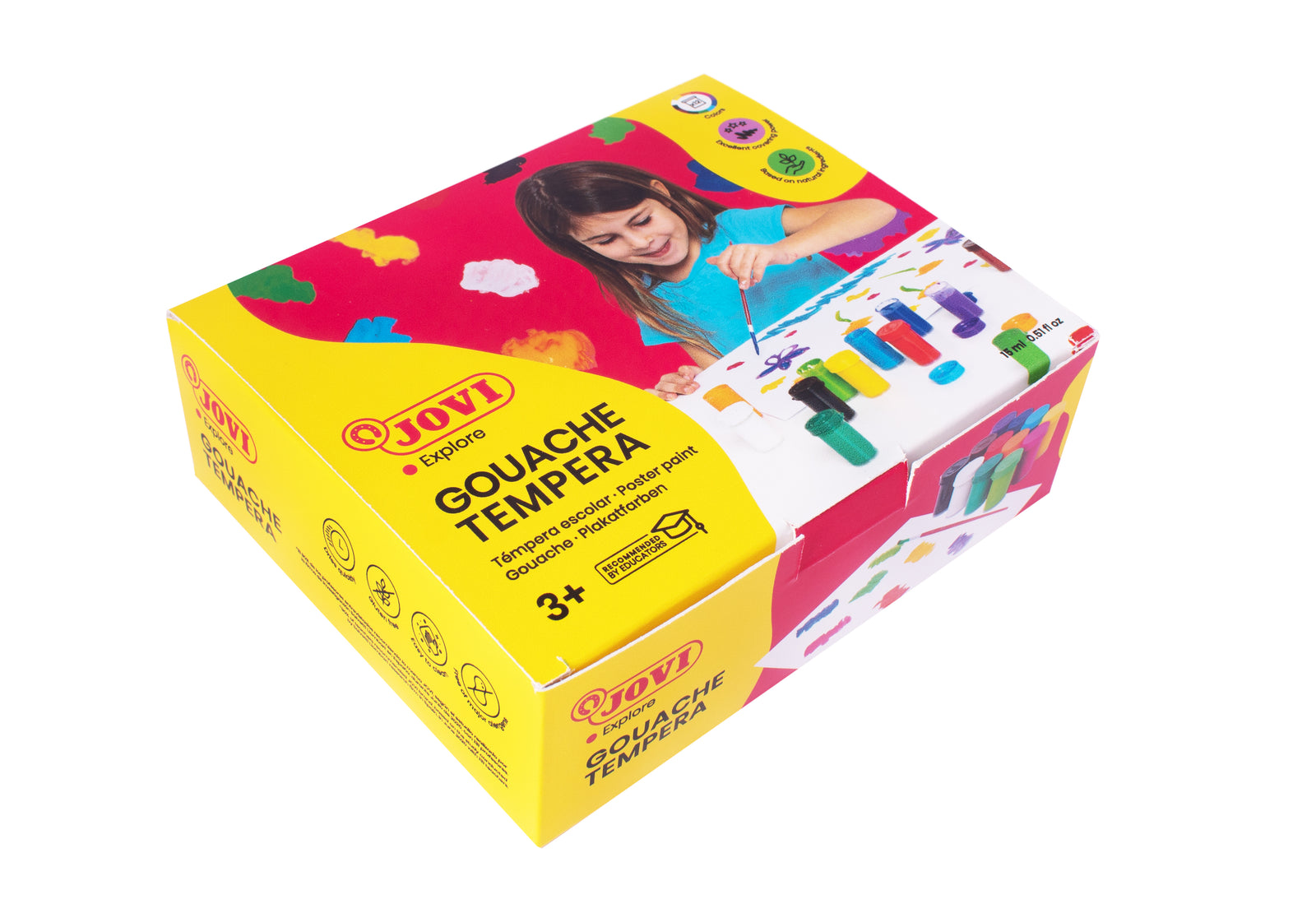 JOVI Premium tempere u tubi 12 x 15 ml s kistom