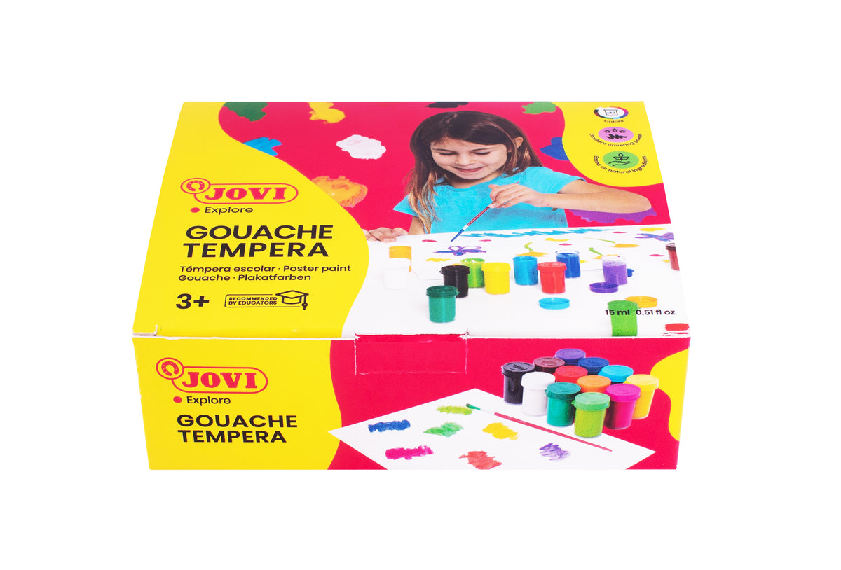 JOVI Premium tempere u tubi 12 x 15 ml s kistom