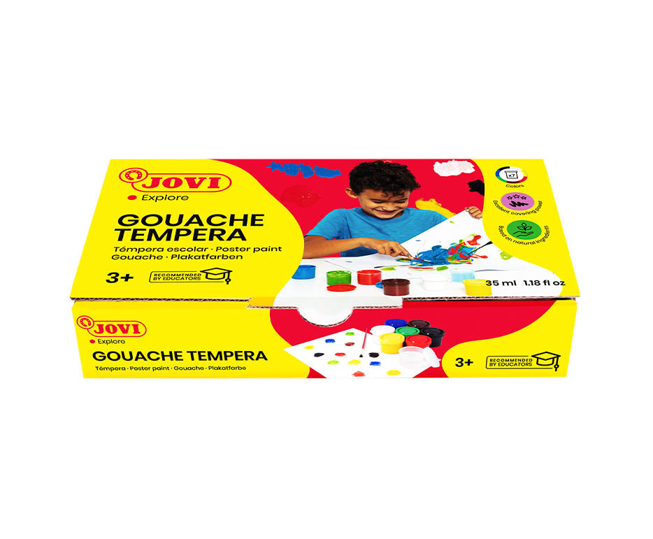 Temperne boje JOVI Premium 7 x 35 ml s kistom