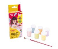 Pastelne tempere JOVI Premium 6 x 15 ml s kistom