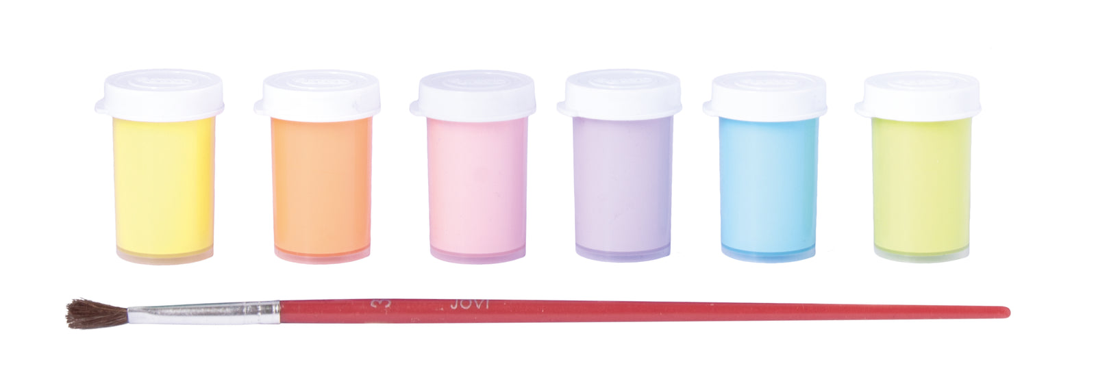 Pastelne tempere JOVI Premium 6 x 15 ml s kistom