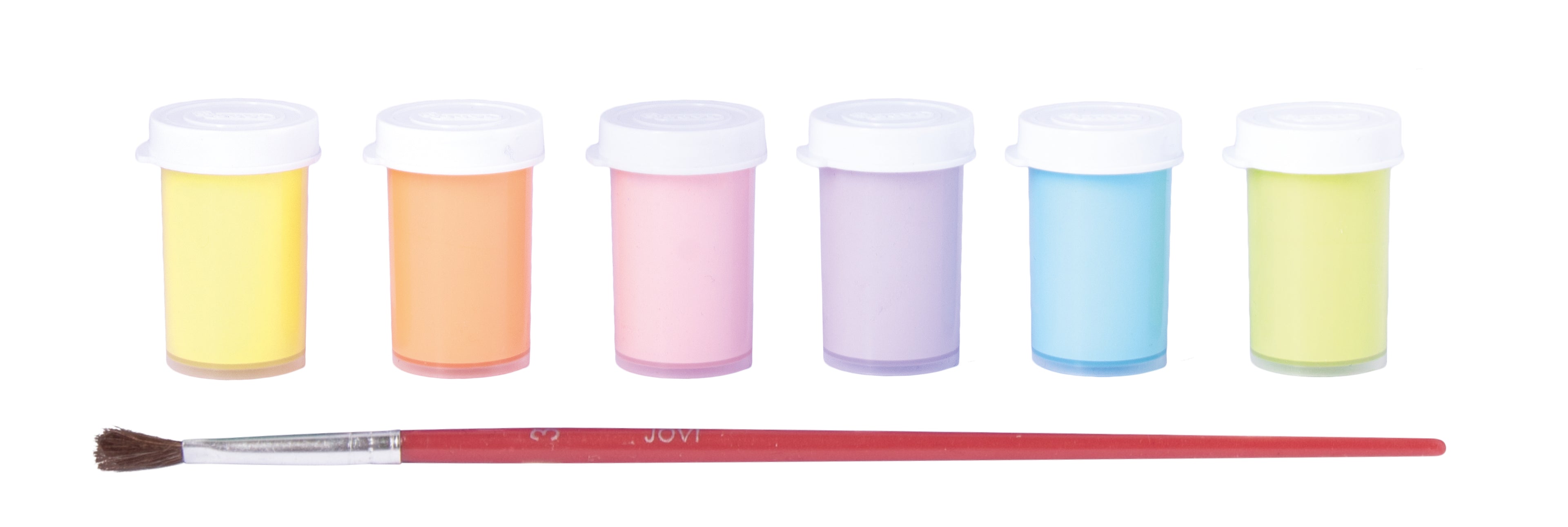 Pastelne tempere JOVI Premium 6 x 15 ml s kistom
