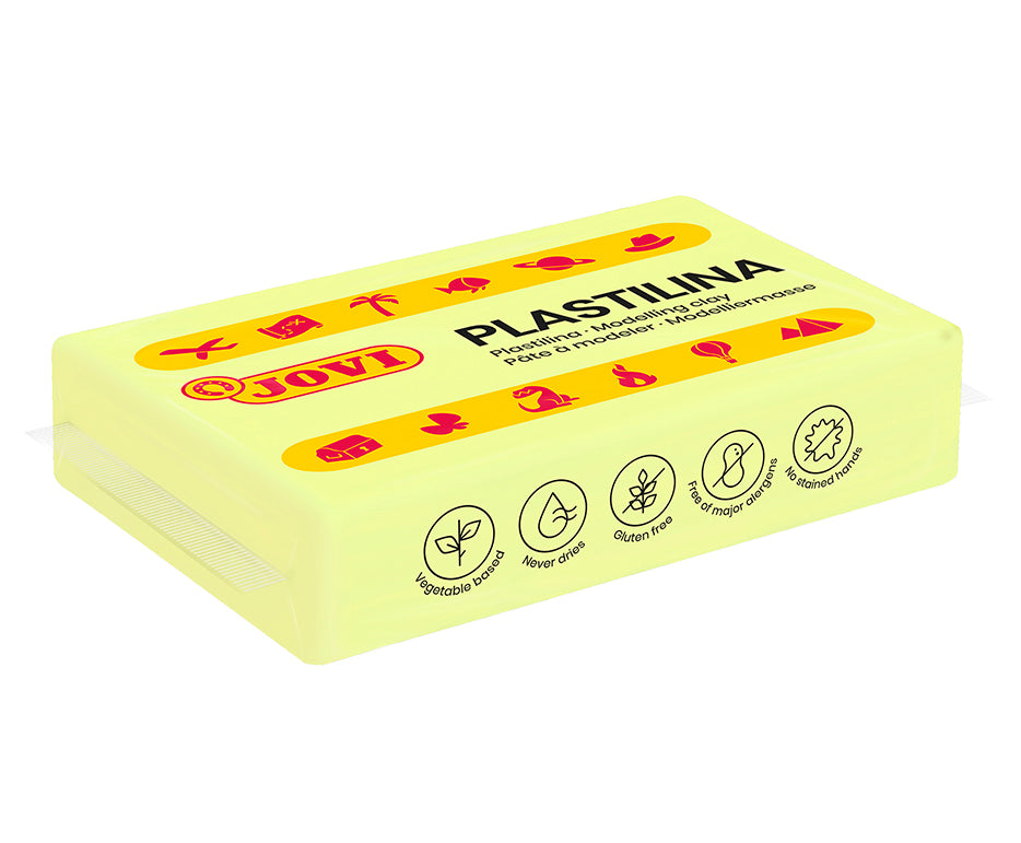 JOVI prirodna plastelin svietiaca u mraku 18 x 50 g