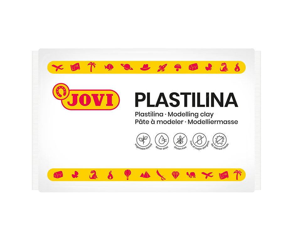 JOVI prirodni plastelin 350 g – bijela
