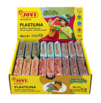 JOVI prirodni plastelin u nijansama prirode 18 x 50 g