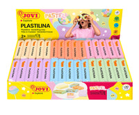 JOVI prirodni plastelin pastelne boje 30 x 50 g