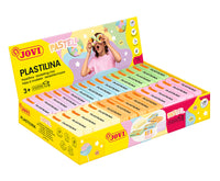 JOVI prirodni plastelin pastelne boje 30 x 50 g