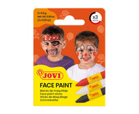 JOVI set boja za lice u stiku 3 x 5,6 g - crvena, bijela i crna