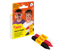 JOVI set boja za lice u stiku 3 x 5,6 g - crvena, bijela i crna