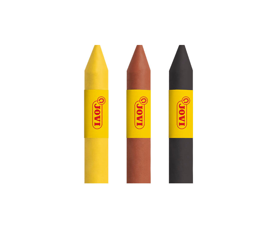 JOVI set boja za lice u stiku 3 x 5,6 g - žuta, smeđa, crna