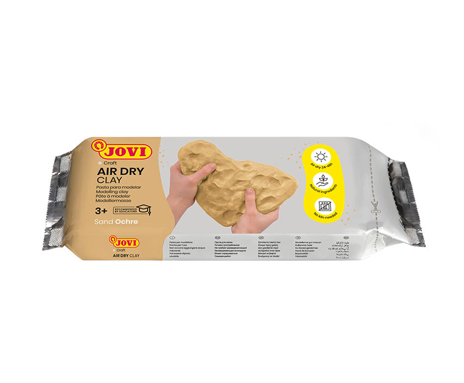 JOVI samotvrdnúća masa za modeliranje 250 g oker