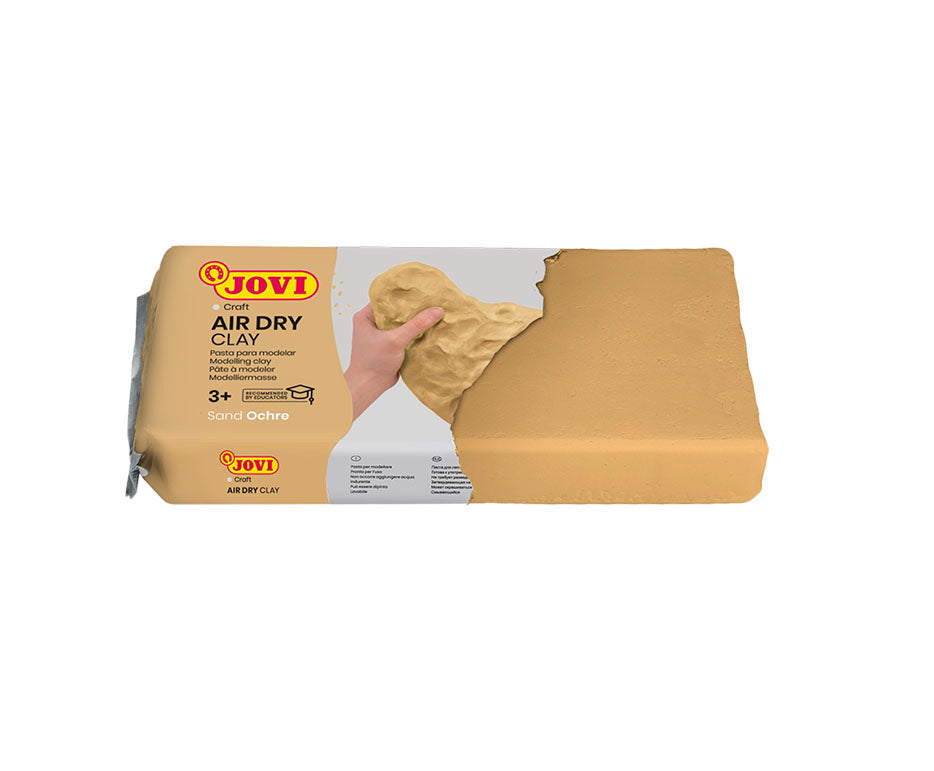 JOVI samostvrdnjavajuća masa za modeliranje 500 g oker