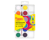 JOVI vodene boje ø 22 mm – 12 kom s kistom