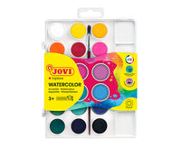 JOVI vodene boje u tabletama 22 mm - 18 kom s kistom