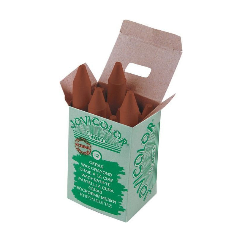 Jumbo voštana bojica JOVI Jovicolor 12 mm – razne nijanse – svijetlosmeđa