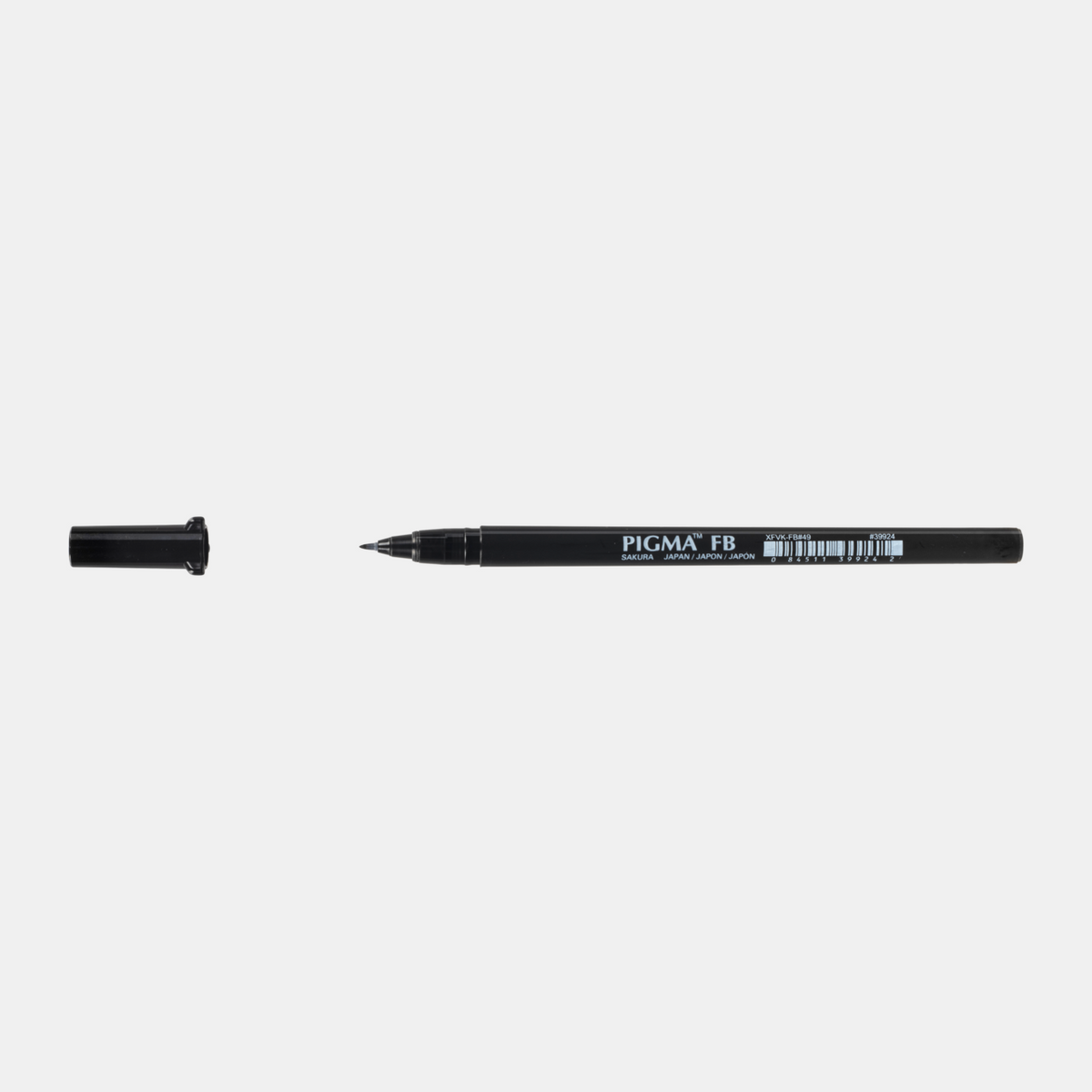 Kaligrafsko pero sa kistom SAKURA Pigma Brushpen Fine – crno