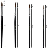 Kistovi Phoenix 6616S2 od dlake lasice – set od 4 komada