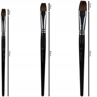 Kistovi Phoenix 6616S4 od lasičje dlake - set od 3