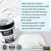 Fluorescentna akrilna boja ACRYL PRO ART Kompozit 430 ml