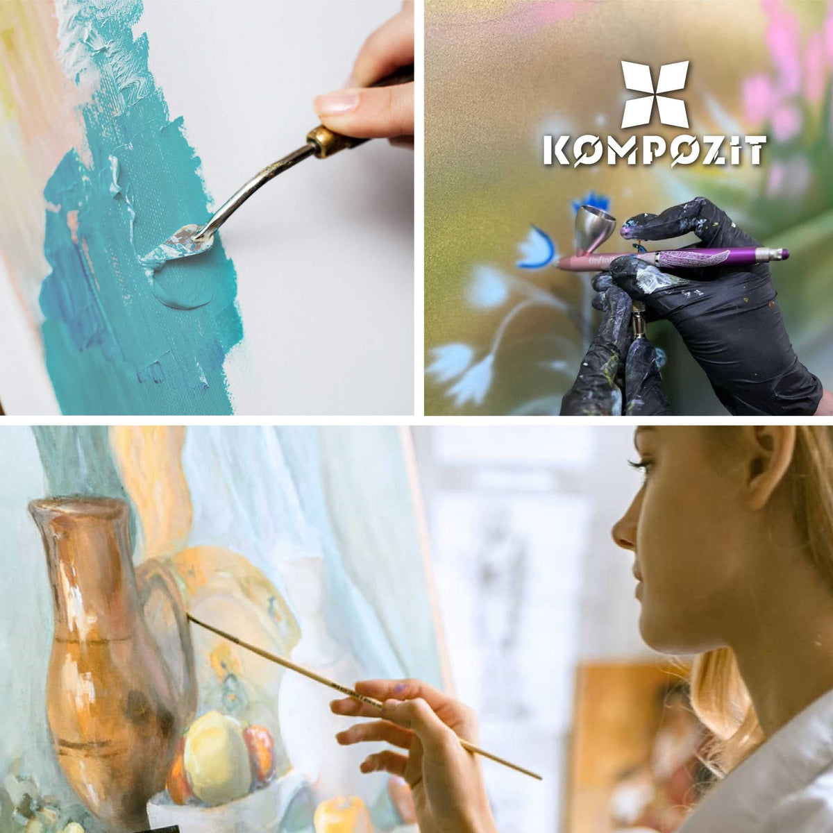 Fluorescentna akrilna boja ACRYL PRO ART Kompozit 430 ml