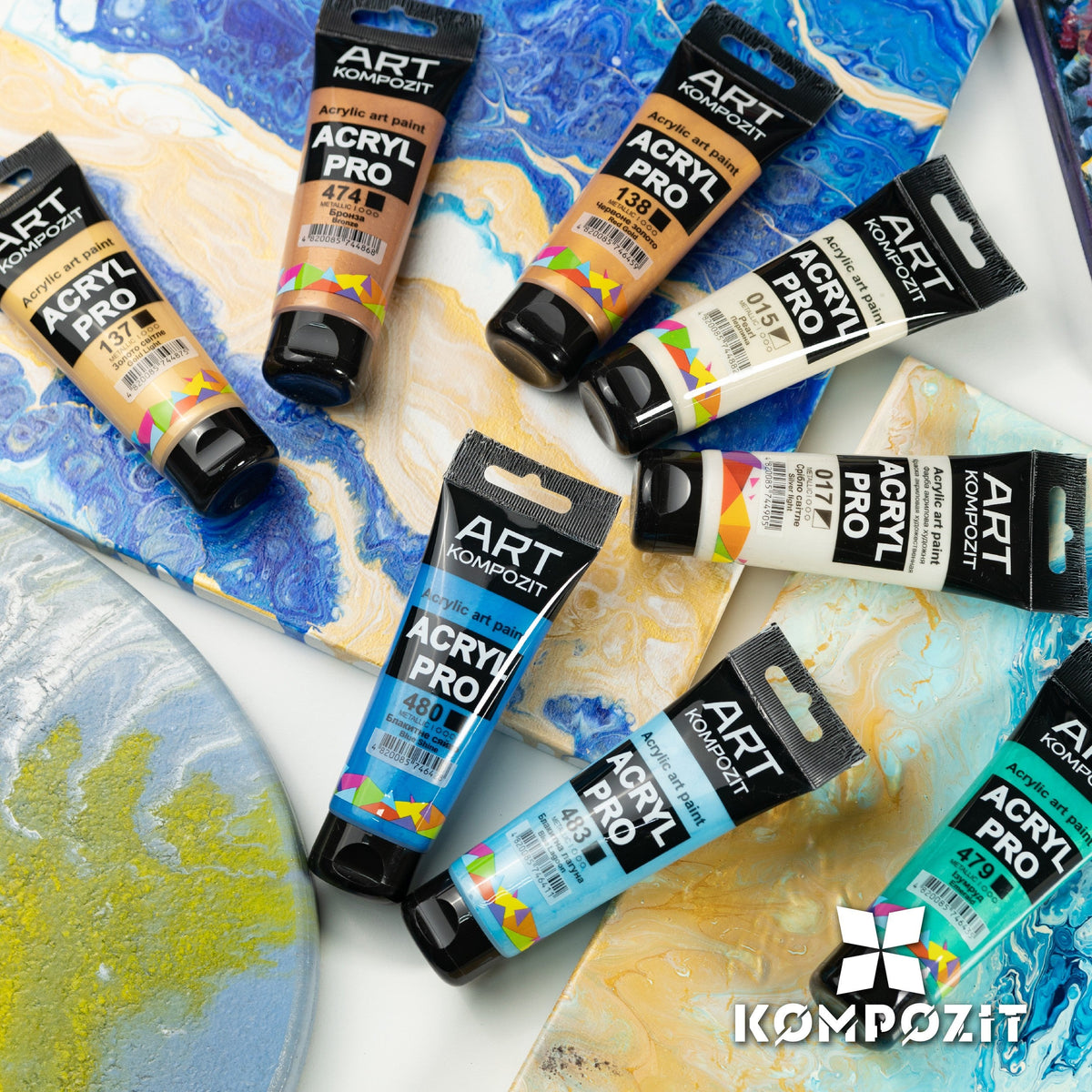Akrilna boja ACRYL PRO ART Kompozit 75 ml