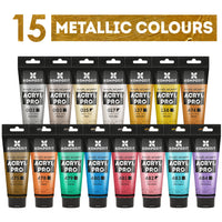 Metalik akrilna boja ACRYL PRO ART Kompozit 75 ml