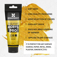 Metalik akrilna boja ACRYL PRO ART Kompozit 75 ml