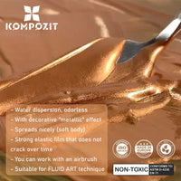 ACRYL PRO set metalnih akrilnih boja