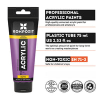 Akrilna boja STANDART Kompozit Metallic 75 ml