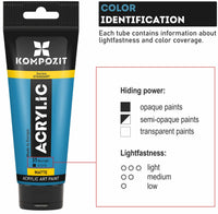 Akrilna boja Kompozit STANDART Fluorescent 75 ml