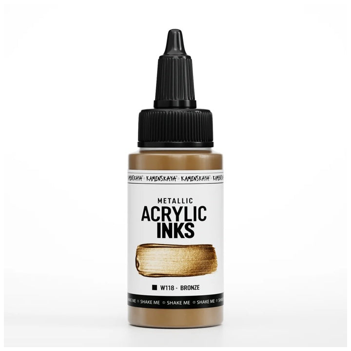 Koncentrirana akrilna tinta, metalik - 30 ml | razne nijanse — slika 17