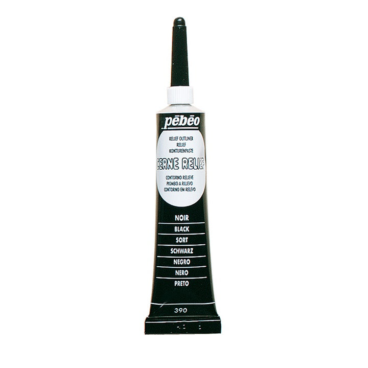 Kontura Pebeo Cerne Relief 20 ml – crna