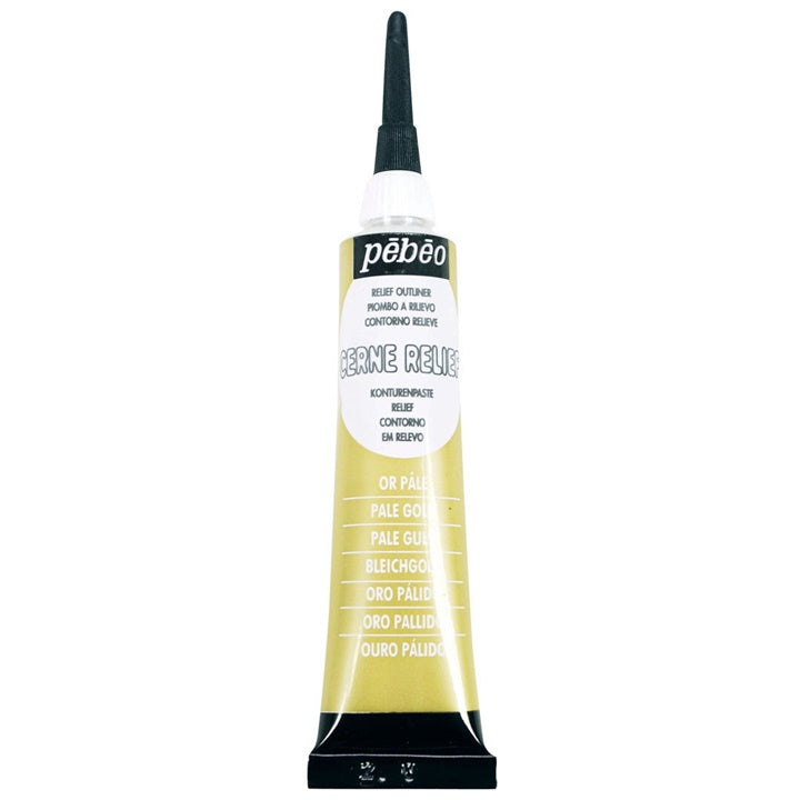 Kontura Pebeo Cerne Relief 20 ml – Pale zlatna