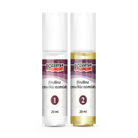 Krakelirajući lak Pentart Fineline s finim pukotinama, 2-komponentni, 2x 20 ml set