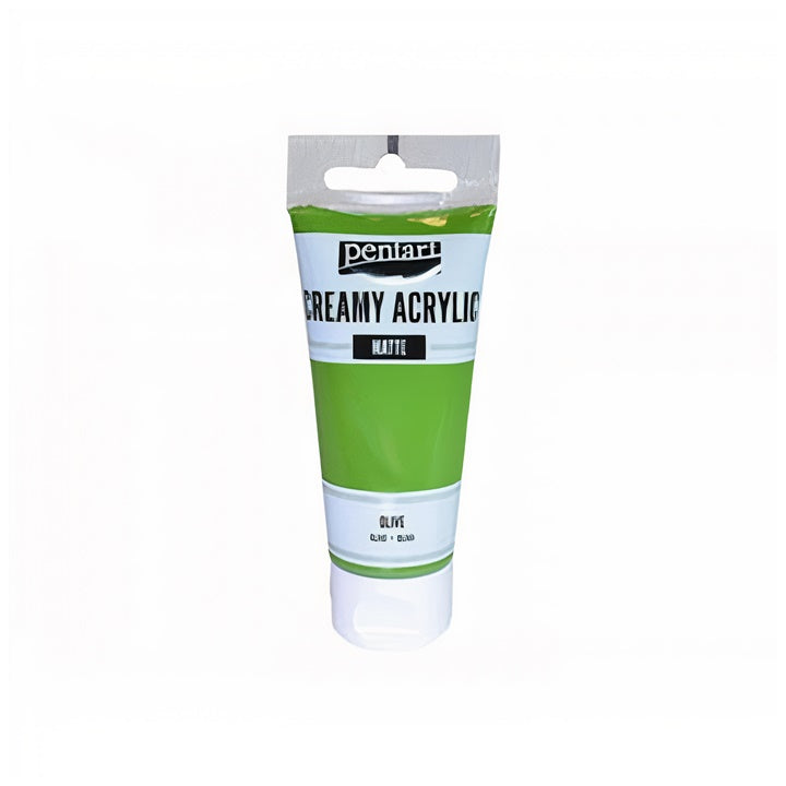 Kremasta akrilna boja mat Pentart 60 ml | razne nijanse — slika 2