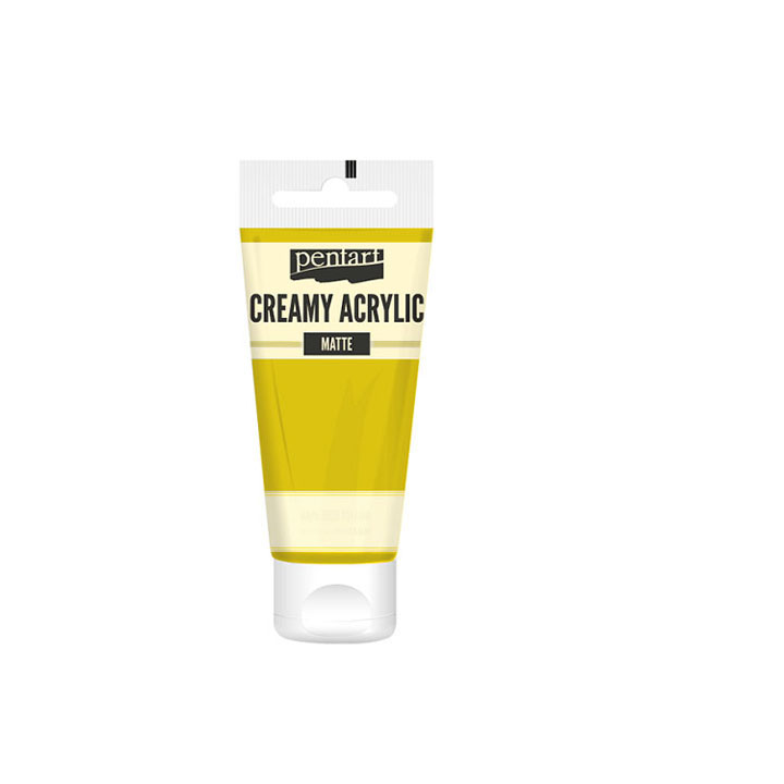 Kremasta akrilna boja mat Pentart 60 ml | razne nijanse — slika 3